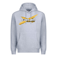 Heather Grey can am team Premium Hoodie - artisFamous