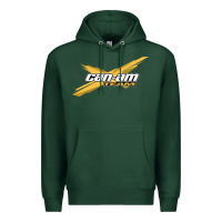Sports Green can am team Premium Hoodie - artisFamous