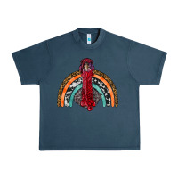 Midnight Navy thanksgiving turkey rainbow Urban Heavy Tee - RanaPortraitStore