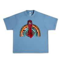 Pebble Blue thanksgiving turkey rainbow Urban Heavy Tee - RanaPortraitStore