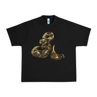 Black Rattlesnake Urban Heavy Tee - LillyAllenDesigns