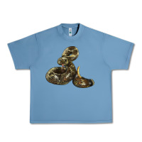 Pebble Blue Rattlesnake Urban Heavy Tee - LillyAllenDesigns