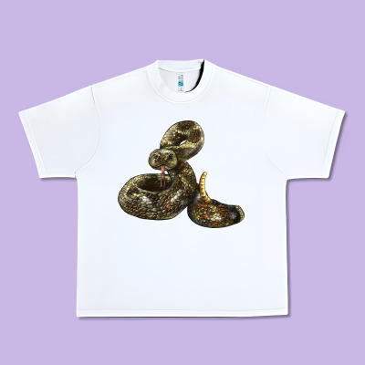 Rattlesnake Urban Heavy Tee Designed By Lillyallendesigns