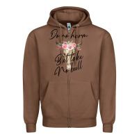 Chestnut Do No Harm But Take No Bull Zipper Hoodie - Bettercallsaul