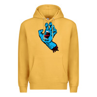 Mustard santacruz screaming hand Premium Hoodie - artisFamous