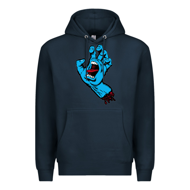 Santacruz Screaming Hand Premium Hoodie by artisFamous | Teevron