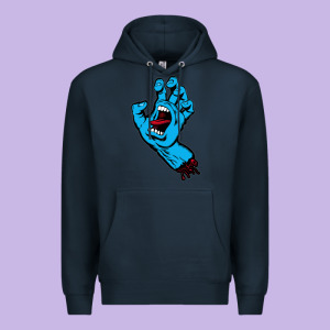 Santacruz Screaming Hand Premium Hoodie Designed By Artisfamous