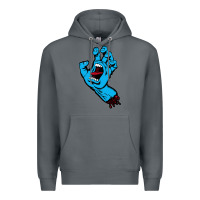Rock santacruz screaming hand Premium Hoodie - artisFamous