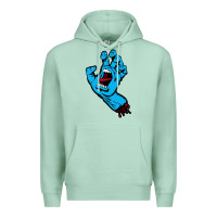 Seafoam santacruz screaming hand Premium Hoodie - artisFamous
