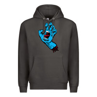 Smoke santacruz screaming hand Premium Hoodie - artisFamous