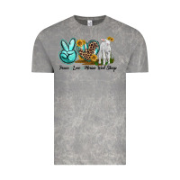 Cloud Rock Peace Love Merino Wool Sheep Vintage Tee - LillyAllenDesigns