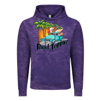 Cloud Purple road trippin Vintage Hoodie - BarkalooDesign