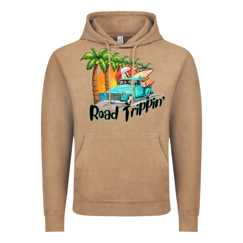 Road Trippin Vintage Hoodie by BarkalooDesign | Teevron