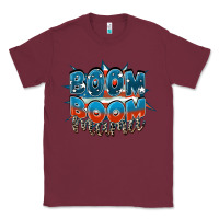 Burgundy Boom boom Mama Mother's Day Classic Tee - FaDigitalArtStudio