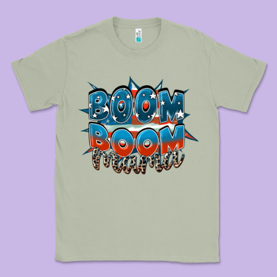 Boom Boom Mama Mother's Day Classic Tee Designed By Fadigitalartstudio