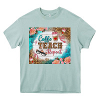 Arona coffee teach repeat tumbler Heavy Core Tee - BundleAndBundleShop