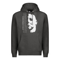 Charcoal Heather halloween michael myers Premium Hoodie - artisFamous