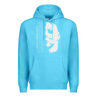 Ocean Blue halloween michael myers Premium Hoodie - artisFamous