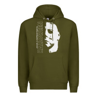 Army Green halloween michael myers Premium Hoodie - artisFamous