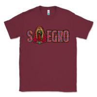 Burgundy Suegro Our Lady Of Guadalupe Classic Tee - Jasminsmagicworld