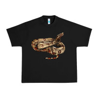 Black red tail boa snake Urban Heavy Tee - LillyAllenDesigns