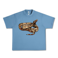Pebble Blue red tail boa snake Urban Heavy Tee - LillyAllenDesigns