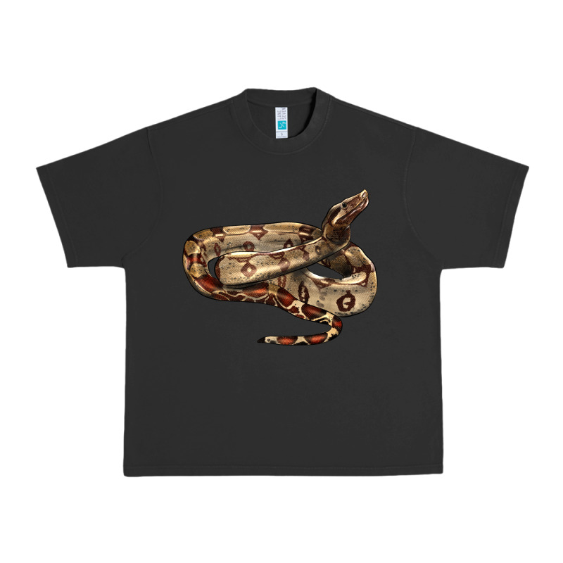 Red Tail Boa Snake Urban Heavy Tee by LillyAllenDesigns | Teevron