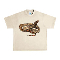 Sandshell red tail boa snake Urban Heavy Tee - LillyAllenDesigns
