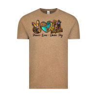 Peace Love Duroc Pig Vintage Tee | Teevron
