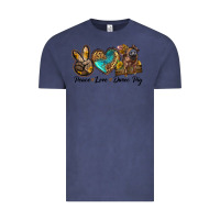 Vintage Denim peace love duroc pig Vintage Tee - LillyAllenDesigns