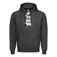 Charcoal Heather Friend Not Food Zipper Hoodie - Bettercallsaul