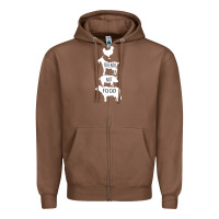 Chestnut Friend Not Food Zipper Hoodie - Bettercallsaul