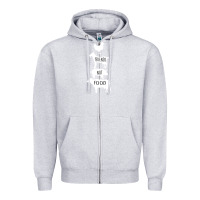 Heather Grey Friend Not Food Zipper Hoodie - Bettercallsaul