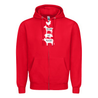Red Friend Not Food Zipper Hoodie - Bettercallsaul