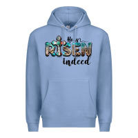 He Is Risen Indeed Premium Hoodie | Teevron