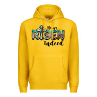 Lemon he is risen indeed Premium Hoodie - BarkalooDesign