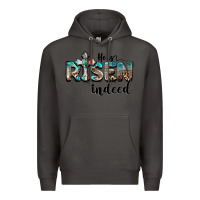 Smoke he is risen indeed Premium Hoodie - BarkalooDesign