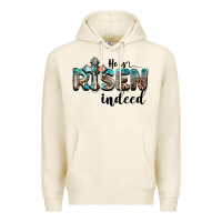 Tofu he is risen indeed Premium Hoodie - BarkalooDesign