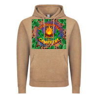 Vintage Coffee life is better around the campfire Vintage Hoodie - BarkalooDesign
