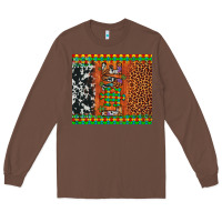Chestnut love autism awareness leopard cowhide Long Sleeve Tee - Artiststas