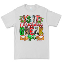 Dove Grey Is It Christmas Break Yet Premium Tee - CowhideDigitalArt