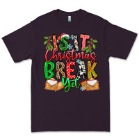 Plum Is It Christmas Break Yet Premium Tee - CowhideDigitalArt