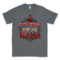 Charcoal Heather Hot mess express mama Mother's Day Classic Tee - FaDigitalArtStudio