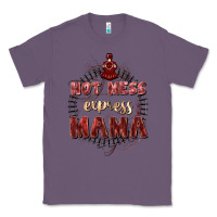 Lavender Hot mess express mama Mother's Day Classic Tee - FaDigitalArtStudio