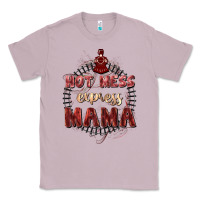 Lilac Hot mess express mama Mother's Day Classic Tee - FaDigitalArtStudio