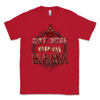 Red Hot mess express mama Mother's Day Classic Tee - FaDigitalArtStudio