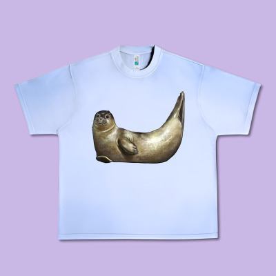 Sea Seal Urban Heavy Tee Designed By Lillyallendesigns