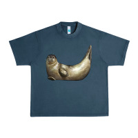 Midnight Navy sea seal Urban Heavy Tee - LillyAllenDesigns