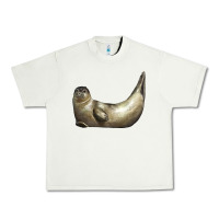 Pistachio sea seal Urban Heavy Tee - LillyAllenDesigns