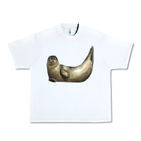 White sea seal Urban Heavy Tee - LillyAllenDesigns